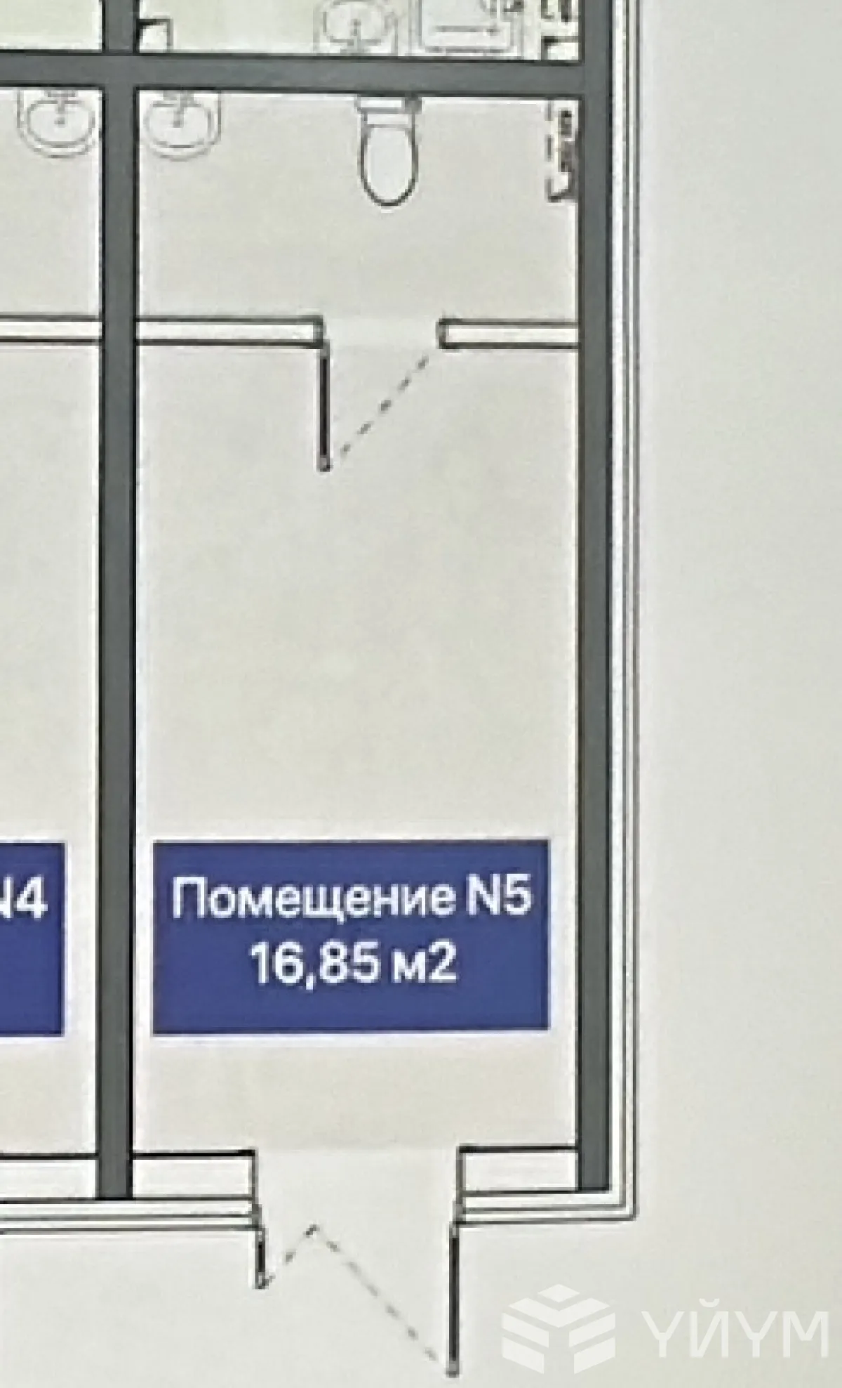 -к. квартира, 16 м² — фото 1