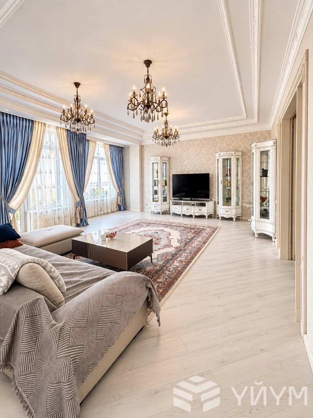 3-к. квартира, 137 м² — фото 1